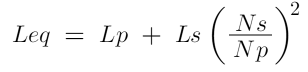 Leakage Inductance Equation