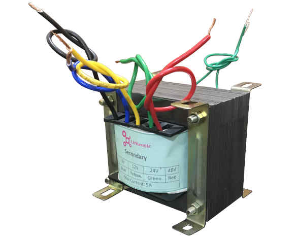 48, 24, 12, 9 Volts 5 Amp Multi-Tap Online Isolation Transformer