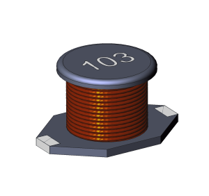 SMD wire wound Inductor