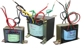Laminated Iron core Transformer of both CRGO and CRNGO material type, high magnetic flux density, suitable for power supply applications. Provide very high current with minimum heating. No humming noise. Step down and step up both types available. Suitable for audio applications. Applicable frequency range 40 Hertz to 400 Hertz. PDF datasheet available. Datasheets contain electrical parameters, product dimensions, schematic & mechanical diagram, test results, plots, standard usage instructions, product features.